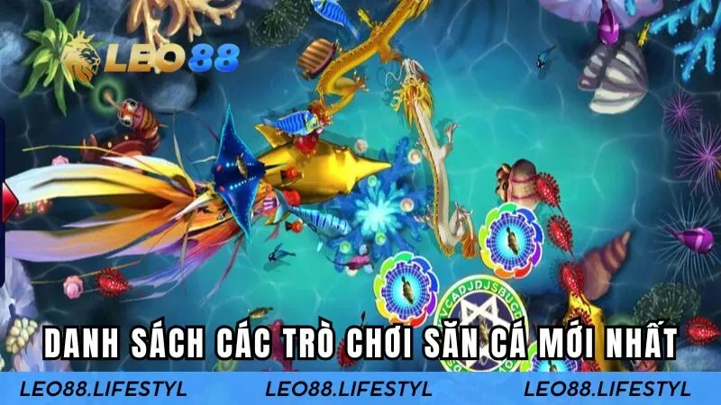 Danh sách các trò chơi săn cá mới nhất tại sảnh Dragoon Soft